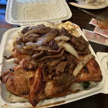 TK Cafe - Chicken and Beef combo - Hawaiian Near Me - Monrovia, California