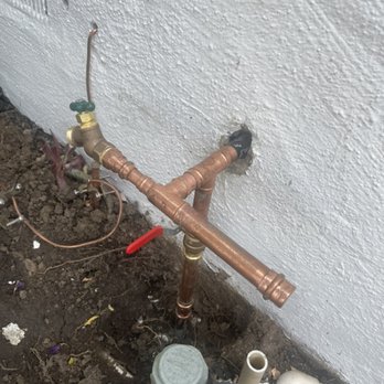 JK Plumbing - New main shut off valve replacement and new hose bib with pro press - Plumbing Near Me - Davis, California