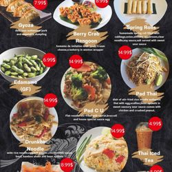 Thai Umph - Menu