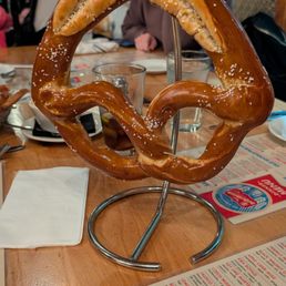Giant pretzel