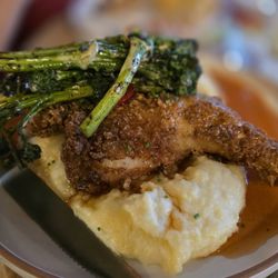Daisy Bar - Half fried chicken with the most amazing mashed potatoes!