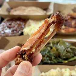 Maple Tree BBQ - Smoked Chicken Wings - some pieces were super dry