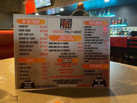 Menu photo 2 Soulfedphilly Philadelphia, PA