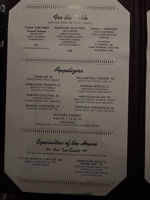 Menu photo 7 The Library Las Vegas, NV Menu photo 7 The Library Las Vegas, NV