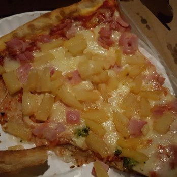 Pizza Boy II - Hawaiian slice - Pizza Near Me - Woodside, New York Pizza Boy II - Hawaiian slice - Pizza Near Me - Woodside, New York