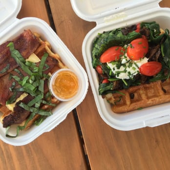The Waffle Window - Left: 3 b's, Right: Farm Fusion - Breakfast & Brunch Near Me - Portland, Oregon The Waffle Window - Left: 3 b's, Right: Farm Fusion - Breakfast & Brunch Near Me - Portland, Oregon