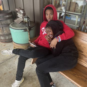 Cracker Barrel Old Country Store - My two hearts outside my body. - Breakfast & Brunch Near Me - Tinley Park, Illinois