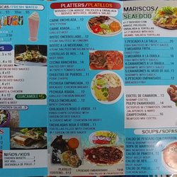 Restaurant La Mera Costa - Menu as of 4/2022