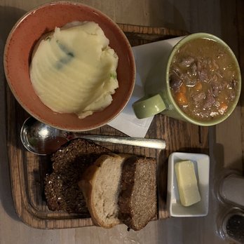 The Boxty House - Irish stew-lamb - Irish Near Me - Dublin, D