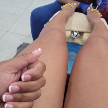 TL Nails & Spa - French tip and White Toes - Waxing Near Me - Corona, California TL Nails & Spa - French tip and White Toes - Waxing Near Me - Corona, California