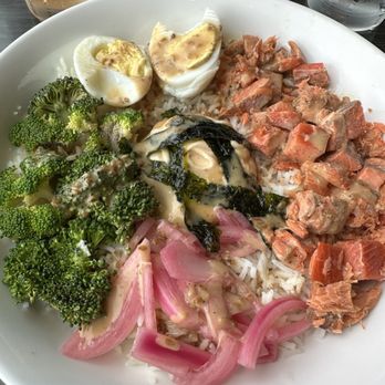 Chinooks Waterfront Restaurant - Smoked salmon rice dish - Seafood Near Me - Seward, Alaska Chinooks Waterfront Restaurant - Smoked salmon rice dish - Seafood Near Me - Seward, Alaska