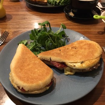 Coffylosophy - My poor focaccia bread has been flattened! - Cafes Near Me - Adelaide, SA