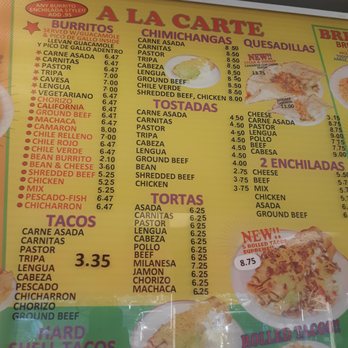 Rubalcabas Taco Shop - Huge menu... - Mexican Near Me - Las Vegas, Nevada Rubalcabas Taco Shop - Huge menu... - Mexican Near Me - Las Vegas, Nevada
