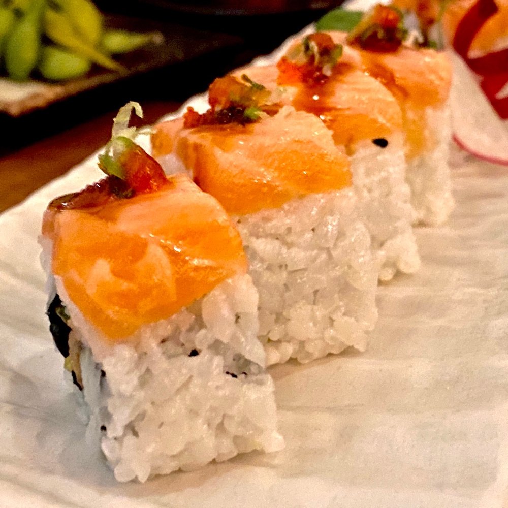 MF Sushi - Slightly Baked Roll - Sushi Bars Near Me - Houston, Texas MF Sushi - Slightly Baked Roll - Sushi Bars Near Me - Houston, Texas