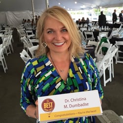 Christina M Dumbadse, DC - Best Chiropractor Sonoma County 2015. The Press Democrat Readers' Choice Award!