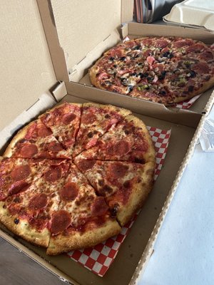 Pepperonis Pizza by null