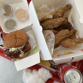 Hey Chicken - Hey Double New Orleans Chicken Sandwich - Burgers Near Me - San Gabriel, California Hey Chicken - Hey Double New Orleans Chicken Sandwich - Burgers Near Me - San Gabriel, California