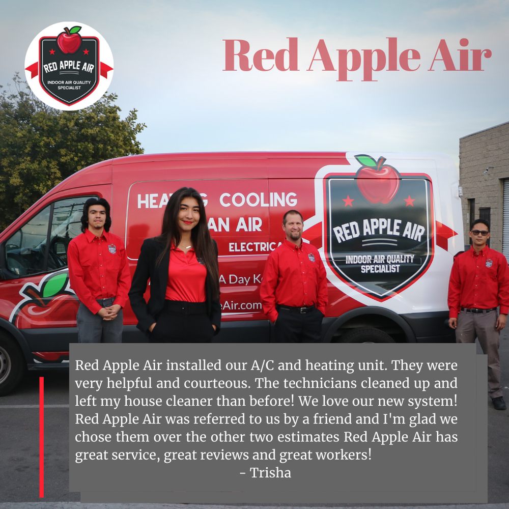 Slide of Red Apple Air