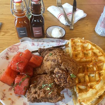 Yardbird Table & Bar - Chicken & Waffles. Must order. - Southern Near Me - Miami Beach, Florida