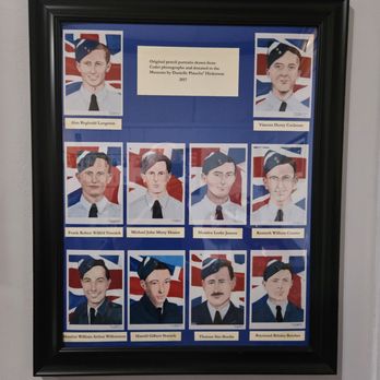 No 1 British Flying Training School Museum - 2nd poster of young airmen killed during training. - Museums Near Me - Terrell, Texas