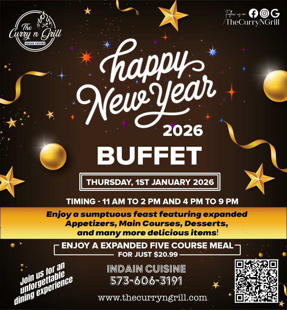 The Curry N Grill Logo