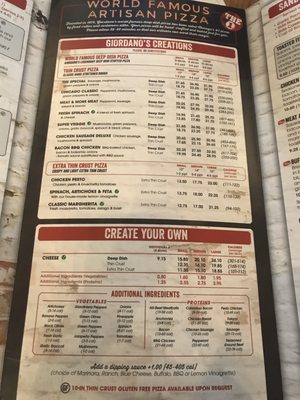 Menu photo 5 Giordano's Westchester, IL