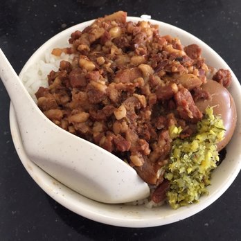 Tofu King - Minced Pork Rice with dat delicious chopped pork belly - Taiwanese Near Me - Irvine, California Tofu King - Minced Pork Rice with dat delicious chopped pork belly - Taiwanese Near Me - Irvine, California