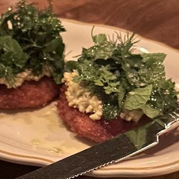 Hatchet Hall - Fried Green Tomatoes - Cocktail Bars Near Me - Los Angeles, California