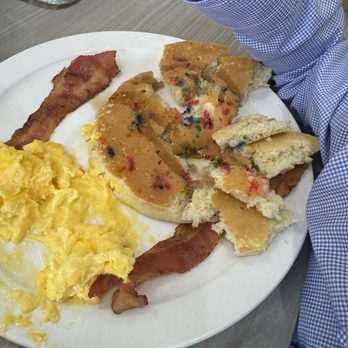 The Flagler Restaurant - My son got the sprinkle pancakes - Breakfast & Brunch Near Me - Homestead, Florida The Flagler Restaurant - My son got the sprinkle pancakes - Breakfast & Brunch Near Me - Homestead, Florida