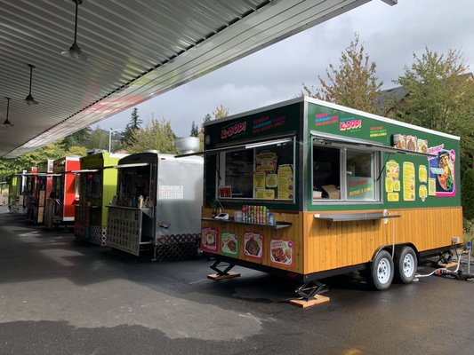 Happy Valley Station food carts by null