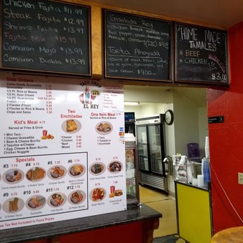 Taco shop El Rey - Dec 2018 menu 2 - Mexican Near Me - Sonora, California Taco shop El Rey - Dec 2018 menu 2 - Mexican Near Me - Sonora, California