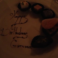 The Terrace - My birthday petit fours!