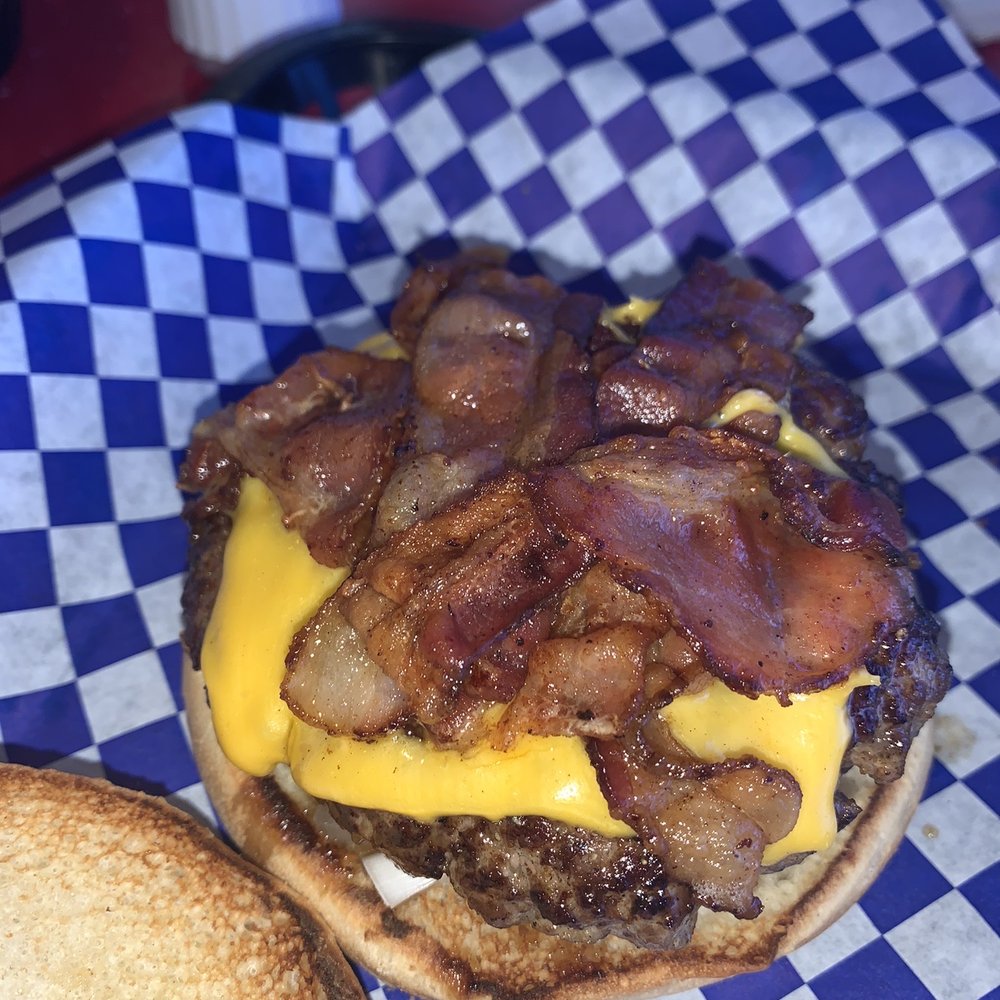 JIMMY’S BIG BURGERS - 1/2 lb. Bacon Cheeseburger - Burgers Near Me - Arlington, Texas