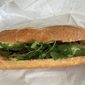 Phin Cafe - Banh mi sandwich (probably a foot long) - Coffee & Tea Near Me - Fremont, California Phin Cafe - Banh mi sandwich (probably a foot long) - Coffee & Tea Near Me - Fremont, California