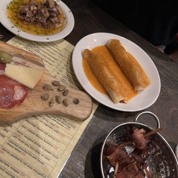 Viva Madrid! - Bacon wrapped dates, empanadas, octopus - Spanish Near Me - Claremont, California
