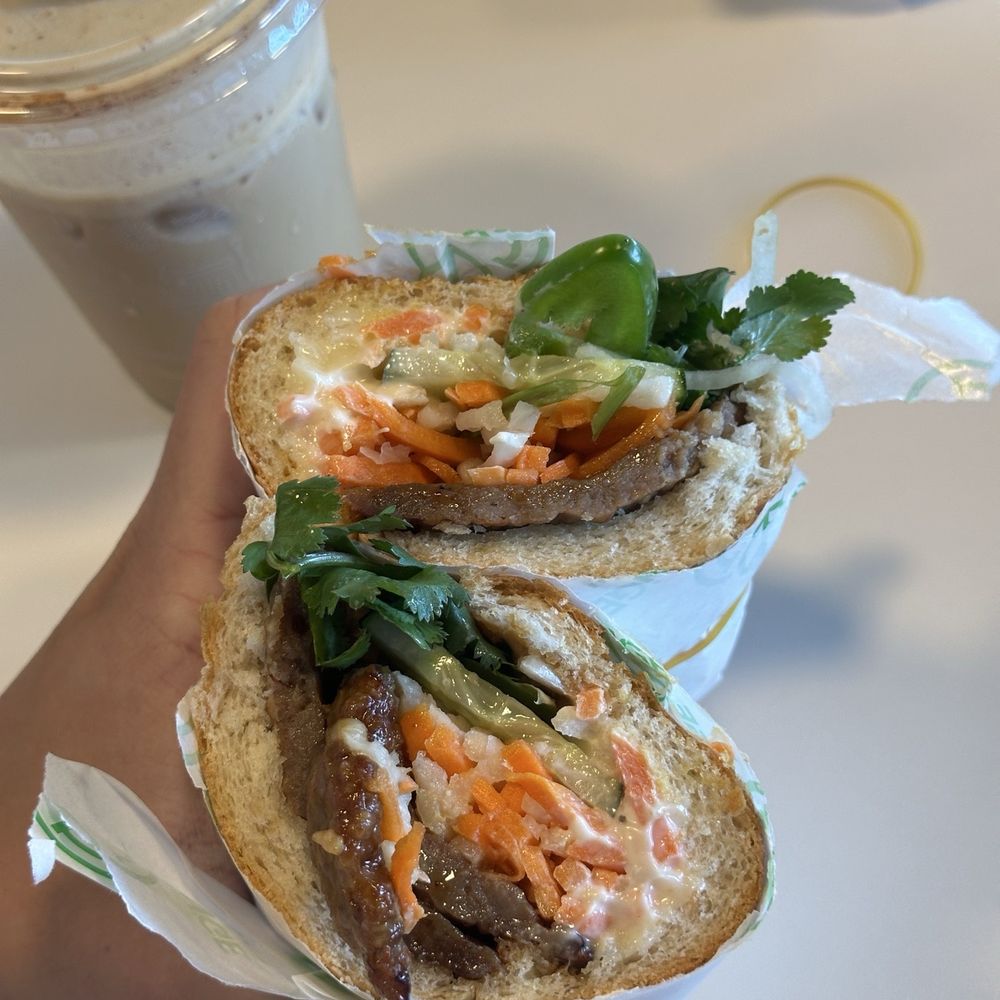 Boba Binge - B2. Grilled Pork Banh Mi - Coffee & Tea Near Me - Oakland, California