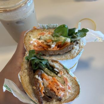 Boba Binge - B2. Grilled Pork Banh Mi - Coffee & Tea Near Me - Oakland, California Boba Binge - B2. Grilled Pork Banh Mi - Coffee & Tea Near Me - Oakland, California