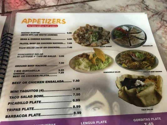 Menu photo 3 Viva Zapata Mexican Restaurant Devine, TX Menu photo 3 Viva Zapata Mexican Restaurant Devine, TX