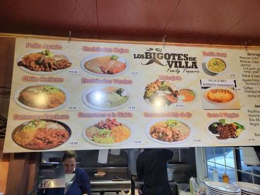 Menu photo 2 Los Bigotes De Villa Federal Way, WA