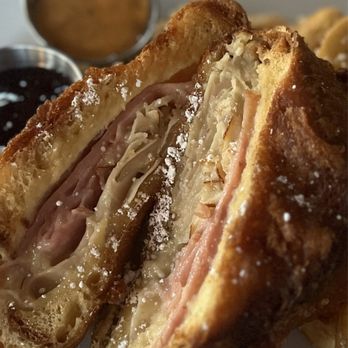 Cafe Orleans - World famous Battered & Fried Monte Cristo Sandwich - Cajun/Creole Near Me - Anaheim, California