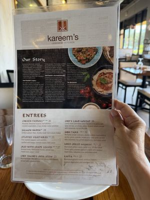 Menu photo 2 Kareem's Lebanese Kitchen Naples, FL Menu photo 2 Kareem's Lebanese Kitchen Naples, FL