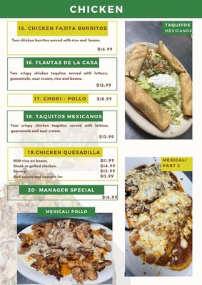 Menu photo 2 Mexicali Grill Brentwood, TN Menu photo 2 Mexicali Grill Brentwood, TN