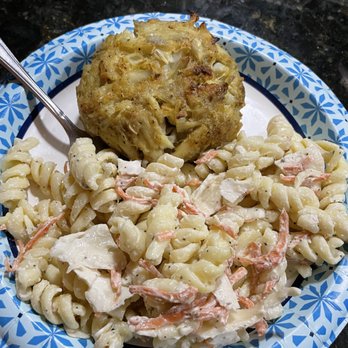 Adamm's Airport Deli - Wild Bill'sCrab Cake & Macaroni Salad - Delis Near Me - Linthicum Heights, Maryland Adamm's Airport Deli - Wild Bill'sCrab Cake & Macaroni Salad - Delis Near Me - Linthicum Heights, Maryland