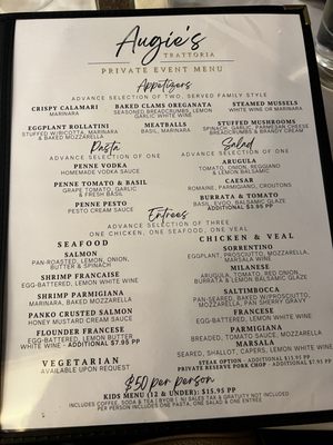 Menu photo 3 Augie's Trattoria Harrington Park, NJ Menu photo 3 Augie's Trattoria Harrington Park, NJ