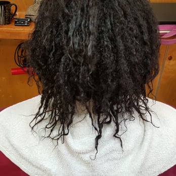 Jessica Hair Studio - After perm back - Hair Salons Near Me - Houston, Texas