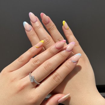 Sang Beauty Bar - Dip with tips & gel polish design - Nail Salons Near Me - Baton Rouge, Louisiana Sang Beauty Bar - Dip with tips & gel polish design - Nail Salons Near Me - Baton Rouge, Louisiana