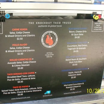 Knockout Taco Truck - Mexican Near Me Knockout Taco Truck - Mexican Near Me