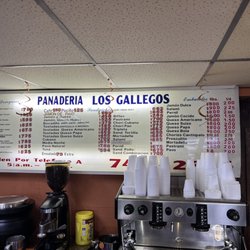 Los Gallegos Bakery - Menu