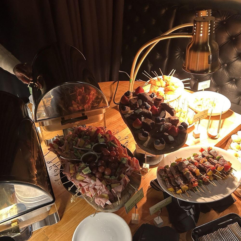 Food spread for private event Food spread for private event
