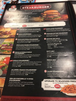 Menu photo 2 Steak ’n Shake Mansfield, OH Menu photo 2 Steak ’n Shake Mansfield, OH